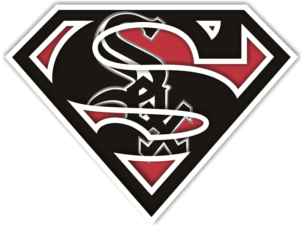 Chicago White Sox superman logos fabric transfer